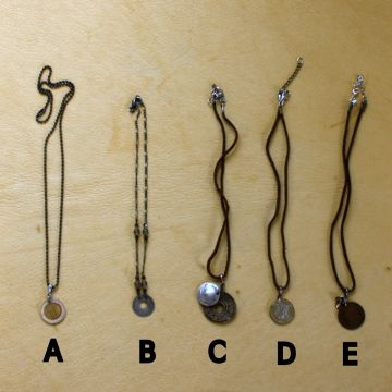 Various Coin Necklaces