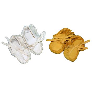 Genuine Deer Leather Baby Moccasins/slippers