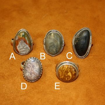 Variety Jasper Rings