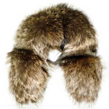Finn Raccoon Fur Ruff - 24 Inch