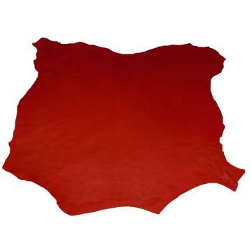 First Quality Elk Leather - Nappa Top Grain (Red)