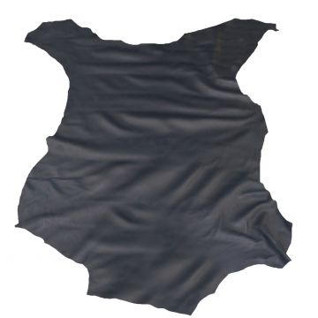 First Quality Elk Leather - Nappa Top Grain (dark Sky Blue)