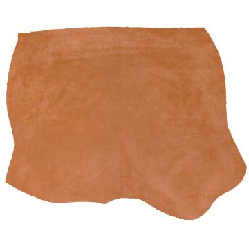 Select Italian Cow Leather Suede - Rust