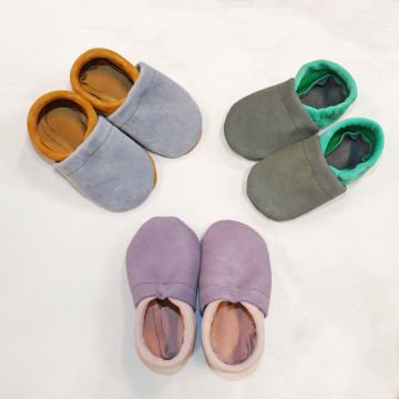 Genuine Leather Baby Moccasins/Slippers