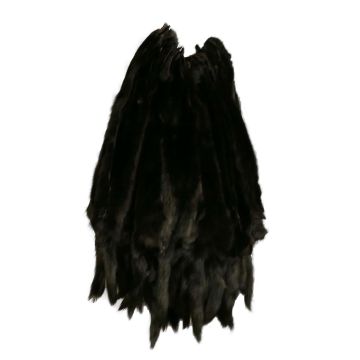 Premium Label Wild Male Black Mink Pelt