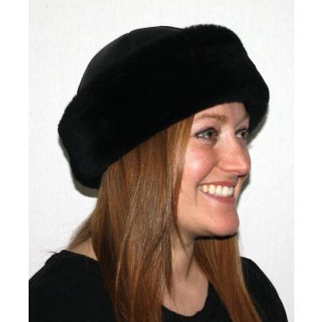 Genuine Sheepskin Beanie Hat