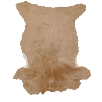 Sandy-Tan Shearling - Putty Suede Back
