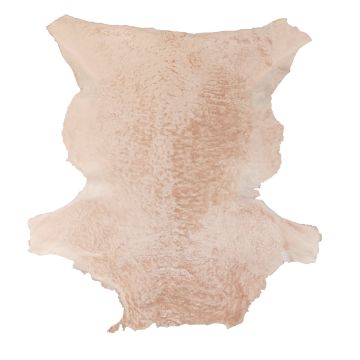 Champagne Pink Shearling - Pink Back