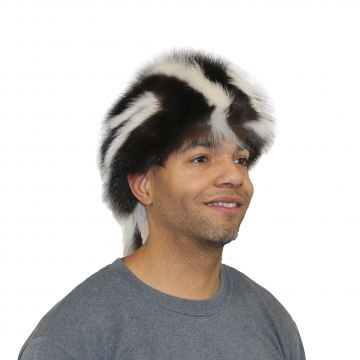 Skunk Fur Daniel Boone Hat