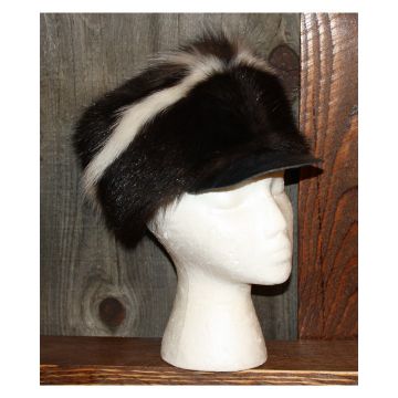 Skunk Fur Free Trapper Hat