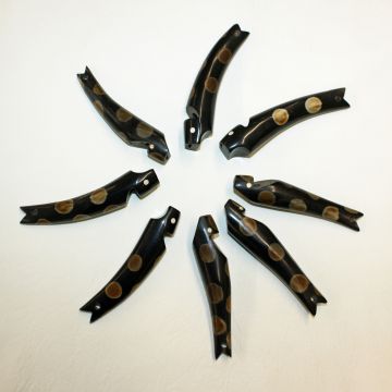 Buffalo Horn Carved Fish Whistle 